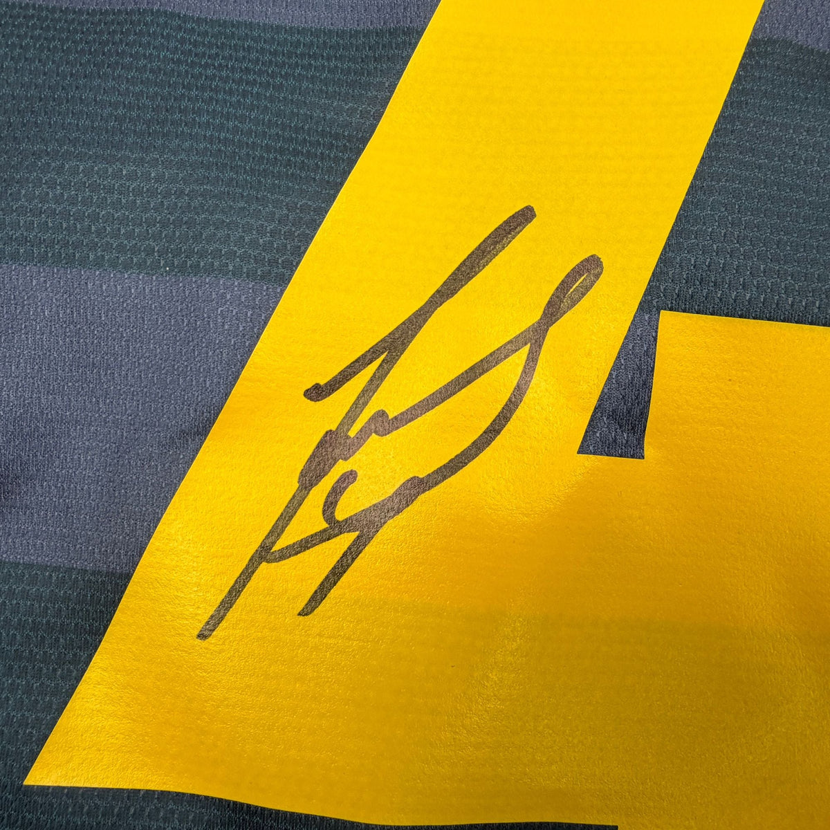 Signed Javier Zanetti Inter Milan Navy Blue Jersey | BAS COA