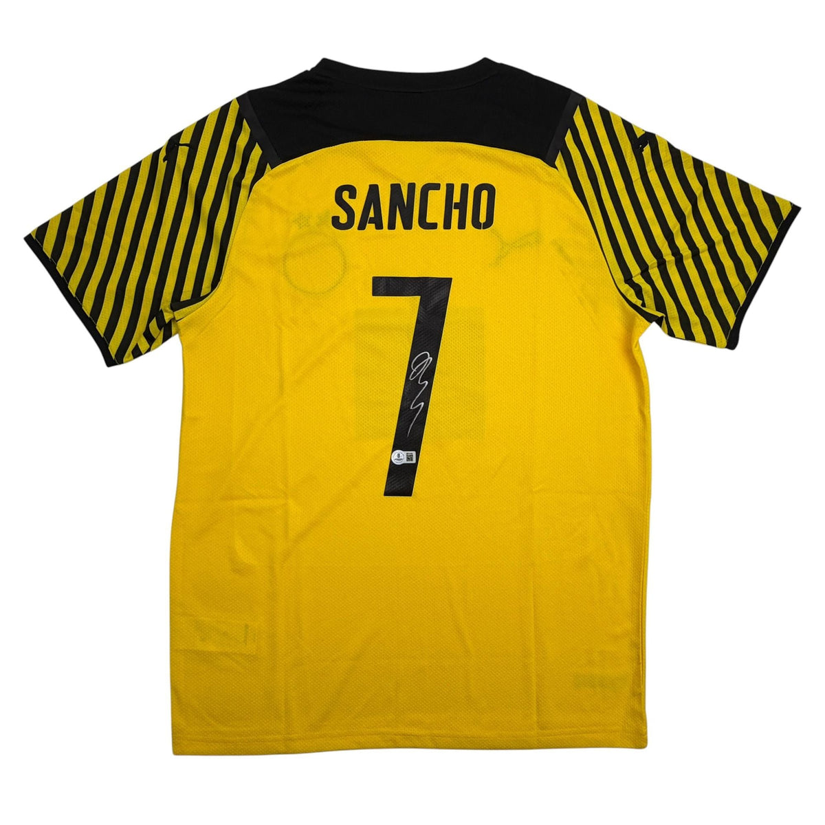 Signed Jadon Sancho Borussia Dortmund Jersey - BAS COA