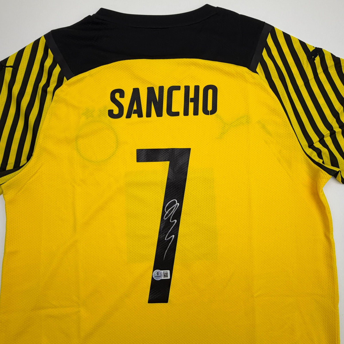 Signed Jadon Sancho Borussia Dortmund Jersey - BAS COA