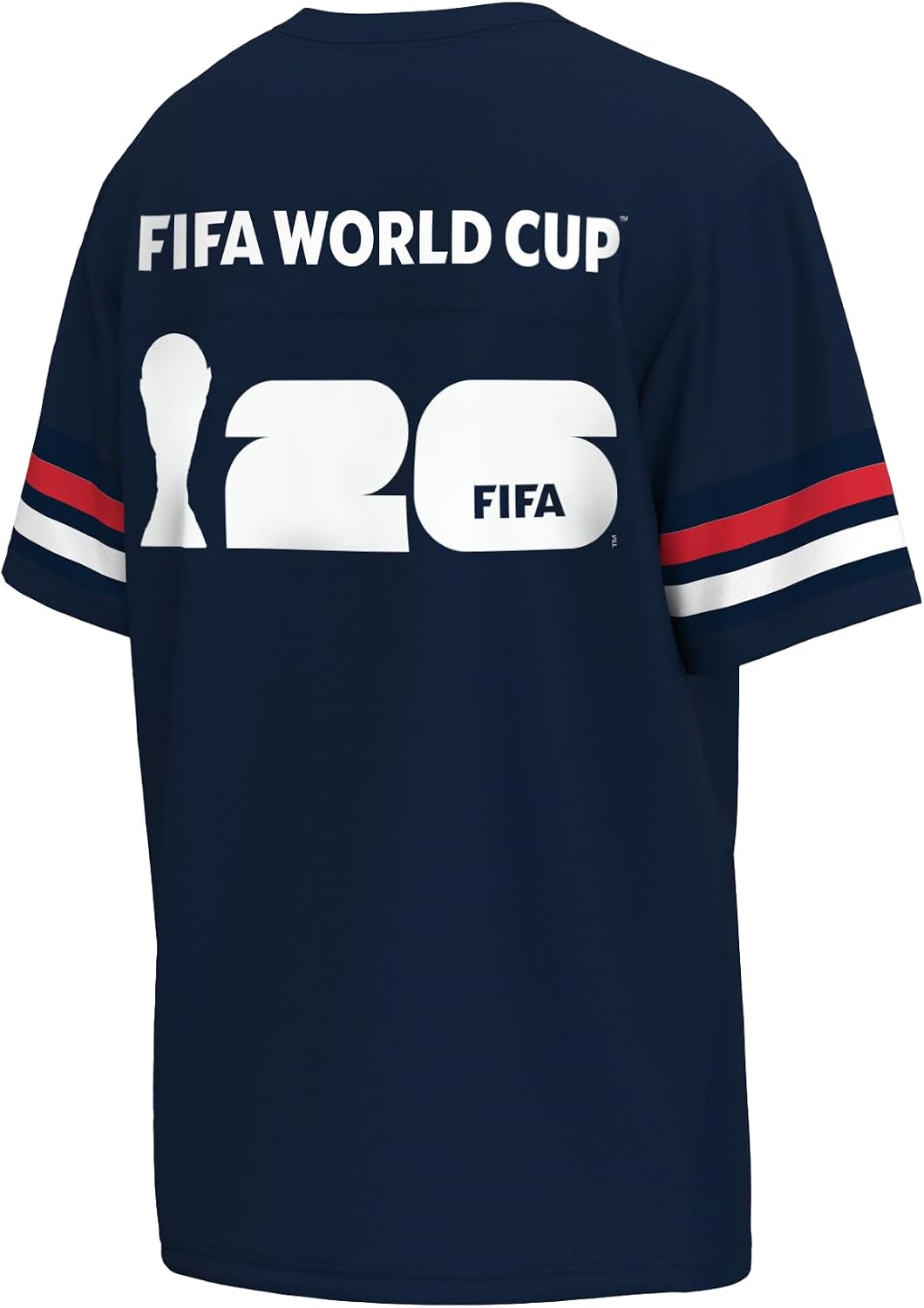 Outerstuff FIFA World Cup 2026 Mens Short Sleeve V-Neck Football Jersey