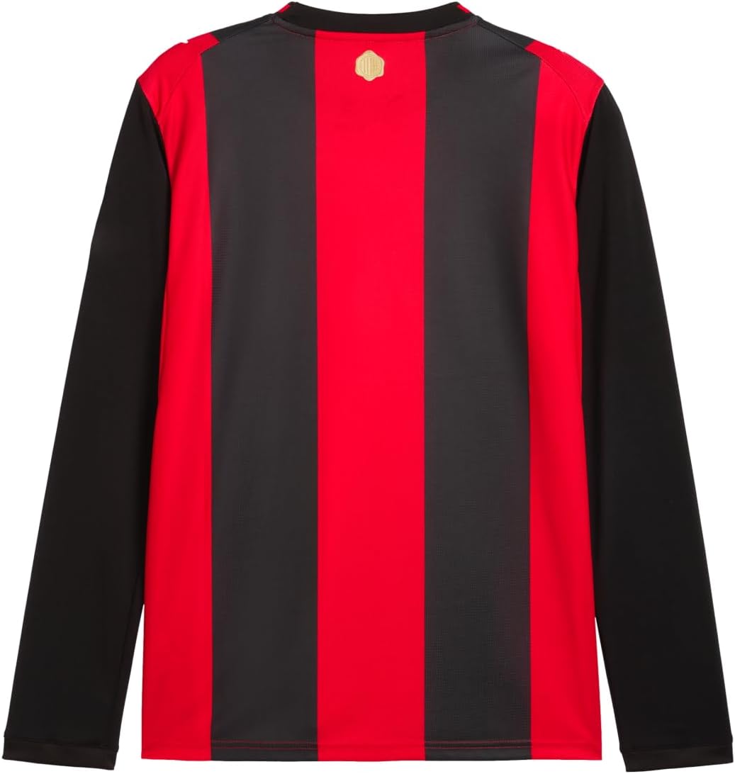 Puma Men's Ac Milan Home Jersey Replica Long Sleeve