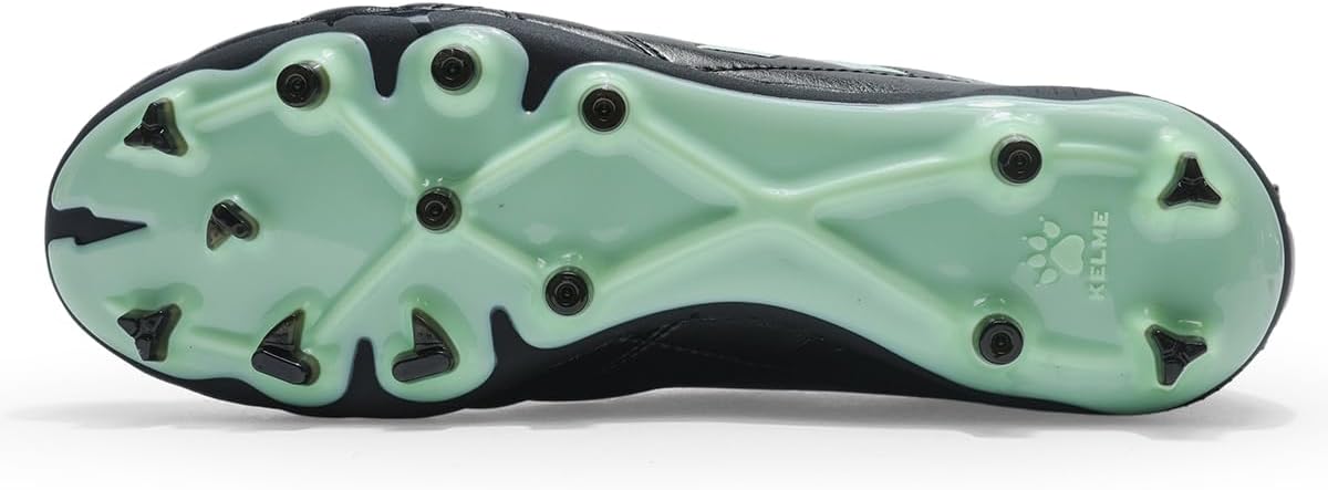 KELME Men's Soccer Cleats, Firm/Artificial Ground Shoes, for Outdoor Football Rugby Baseball Lightweight