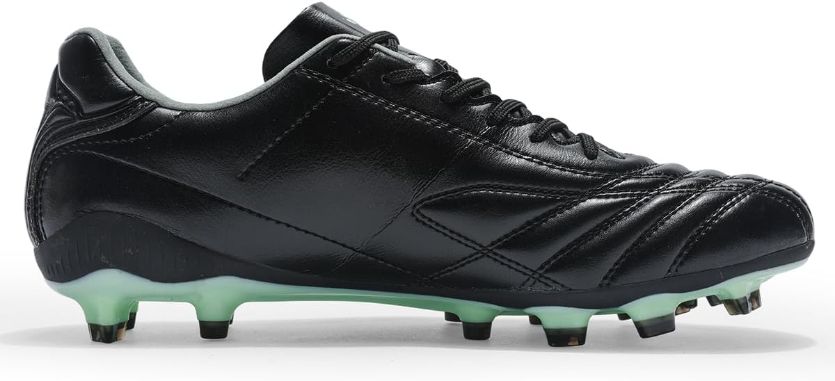 KELME Men's Soccer Cleats, Firm/Artificial Ground Shoes, for Outdoor Football Rugby Baseball Lightweight