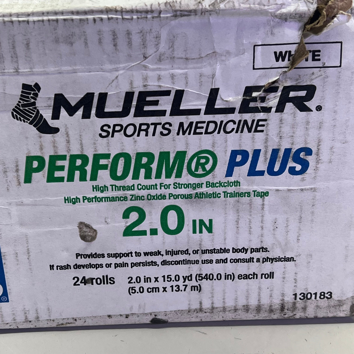 Mueller Sports Medicine Athletic Tape - 6 Pack, 2"x15 Yd