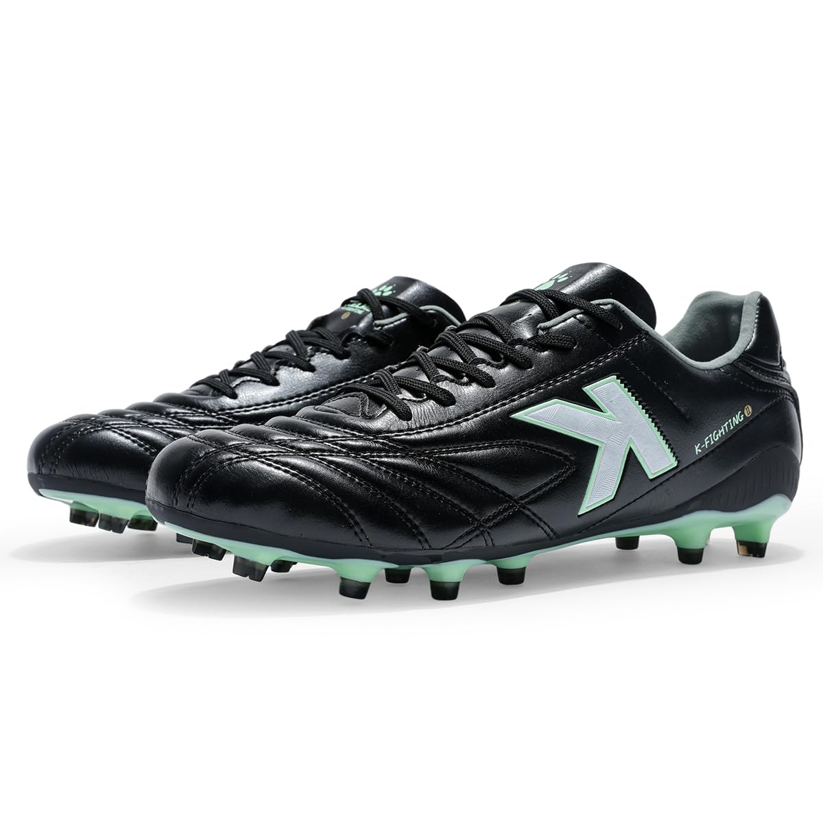 KELME Men's Soccer Cleats, Firm/Artificial Ground Shoes, for Outdoor Football Rugby Baseball Lightweight