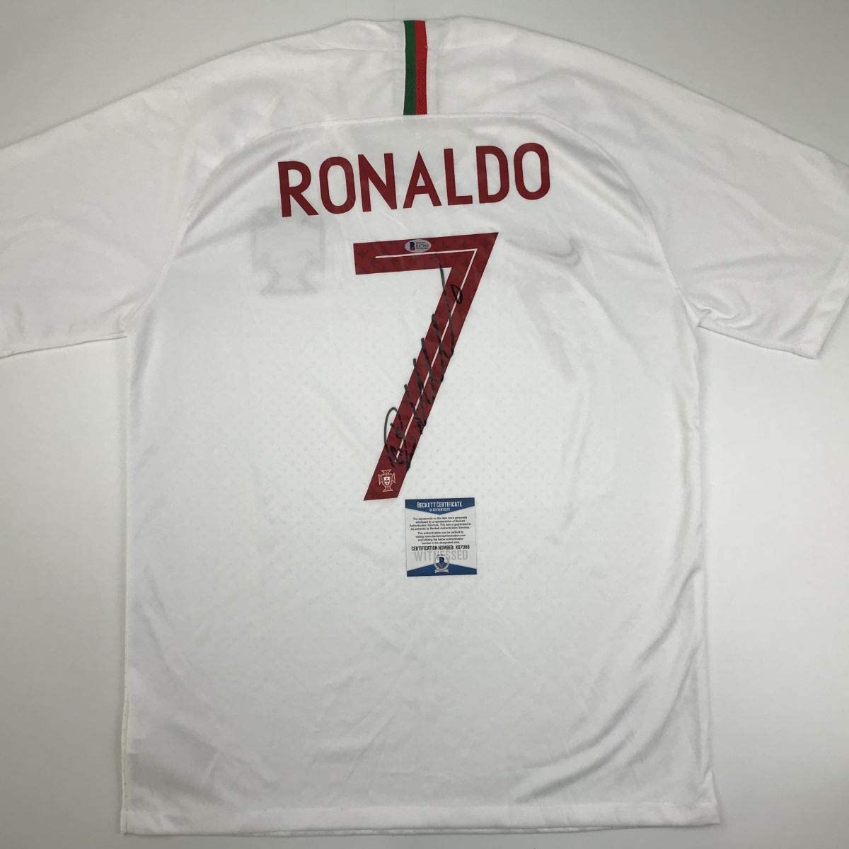 Autographed Cristiano Ronaldo Portugal World Cup Jersey