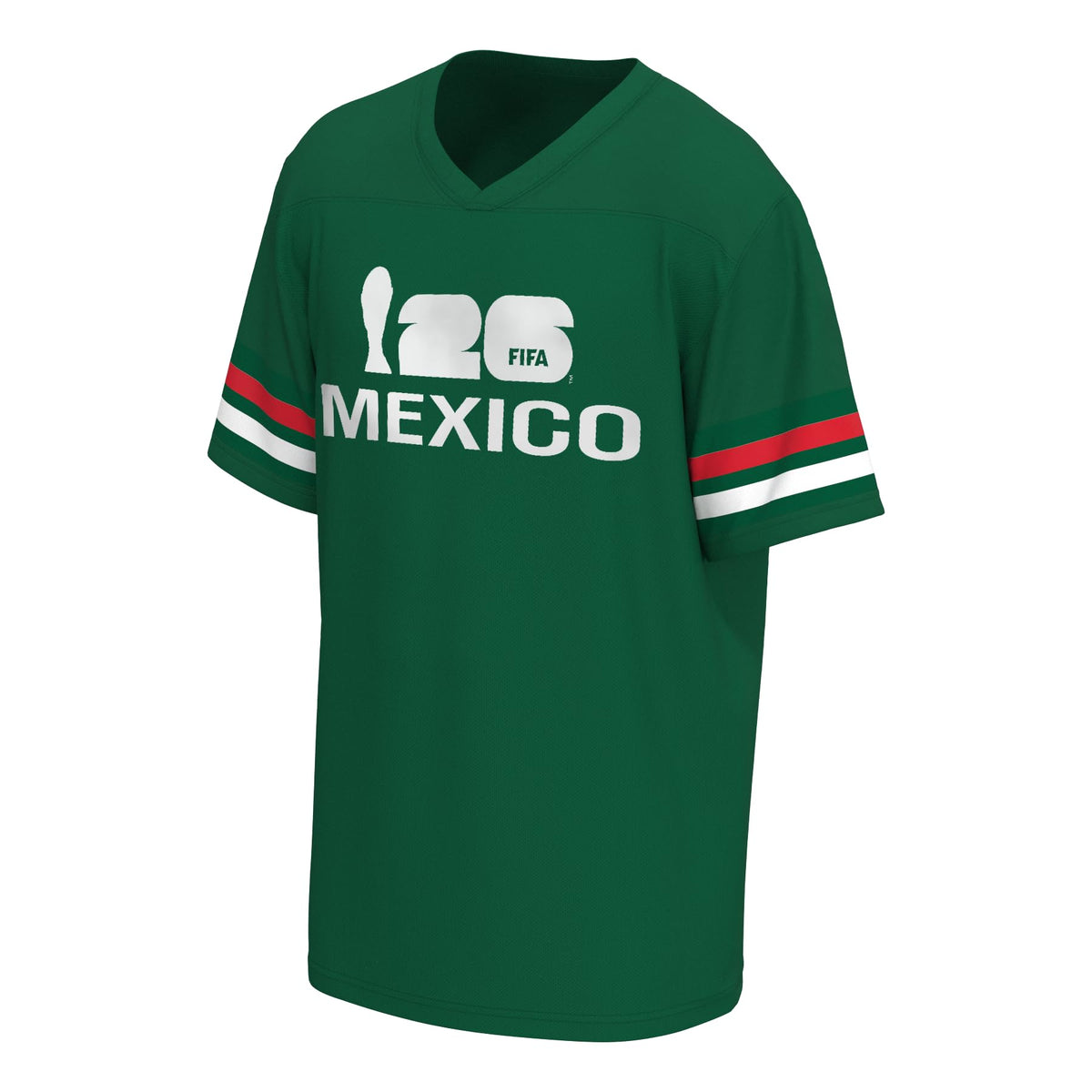 Outerstuff FIFA World Cup 2026 Mens Short Sleeve V-Neck Football Jersey