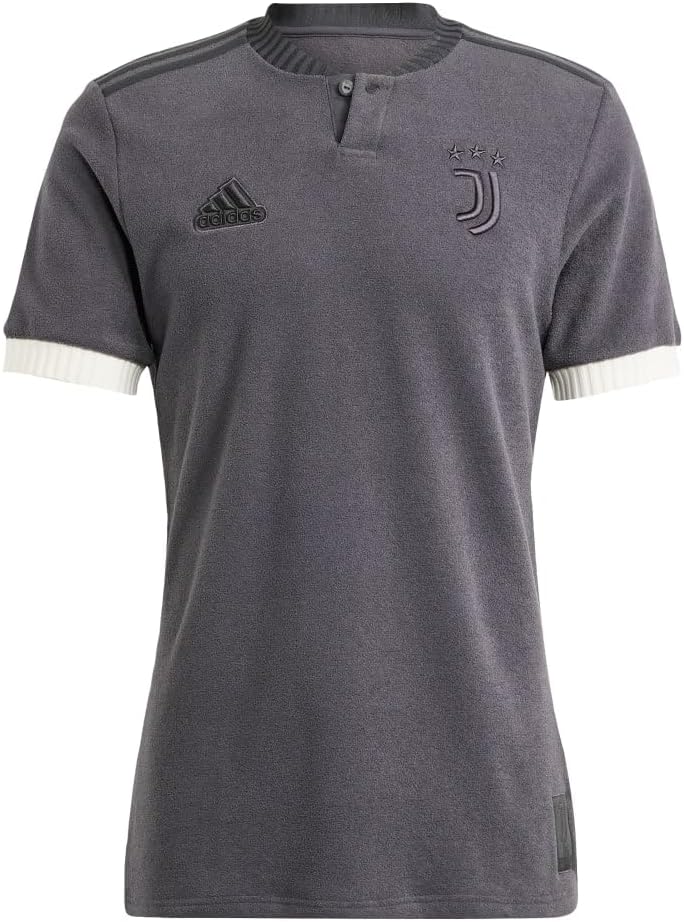 adidas Men's Soccer Juventus 23/24 Lifestyler Third Jersey - Premium Comfort and Style for Everyday Wear