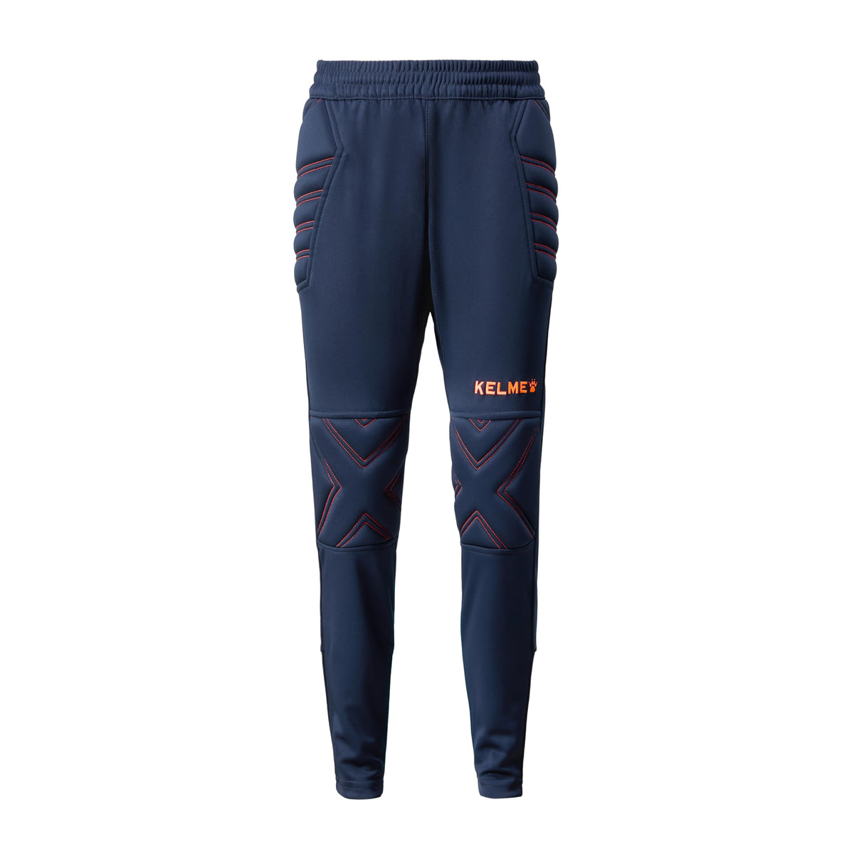 KELME Men's Soccer Goalkeeper Padded Sport Pants Knee Protection