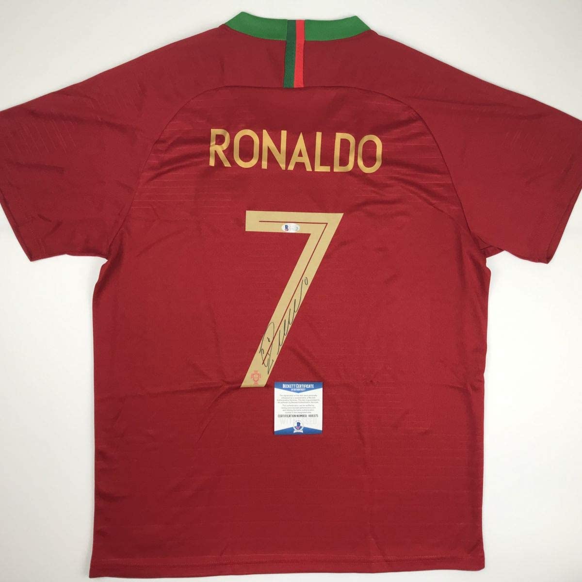 Signed Cristiano Ronaldo Portugal World Cup Jersey - BAS