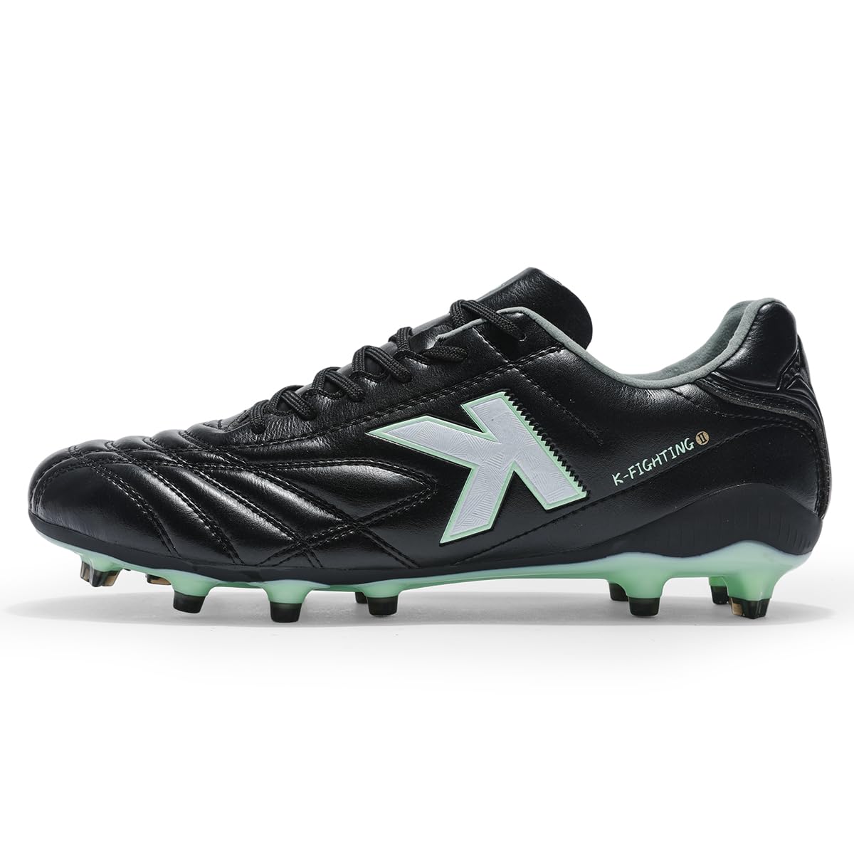 KELME Men's Soccer Cleats, Firm/Artificial Ground Shoes, for Outdoor Football Rugby Baseball Lightweight
