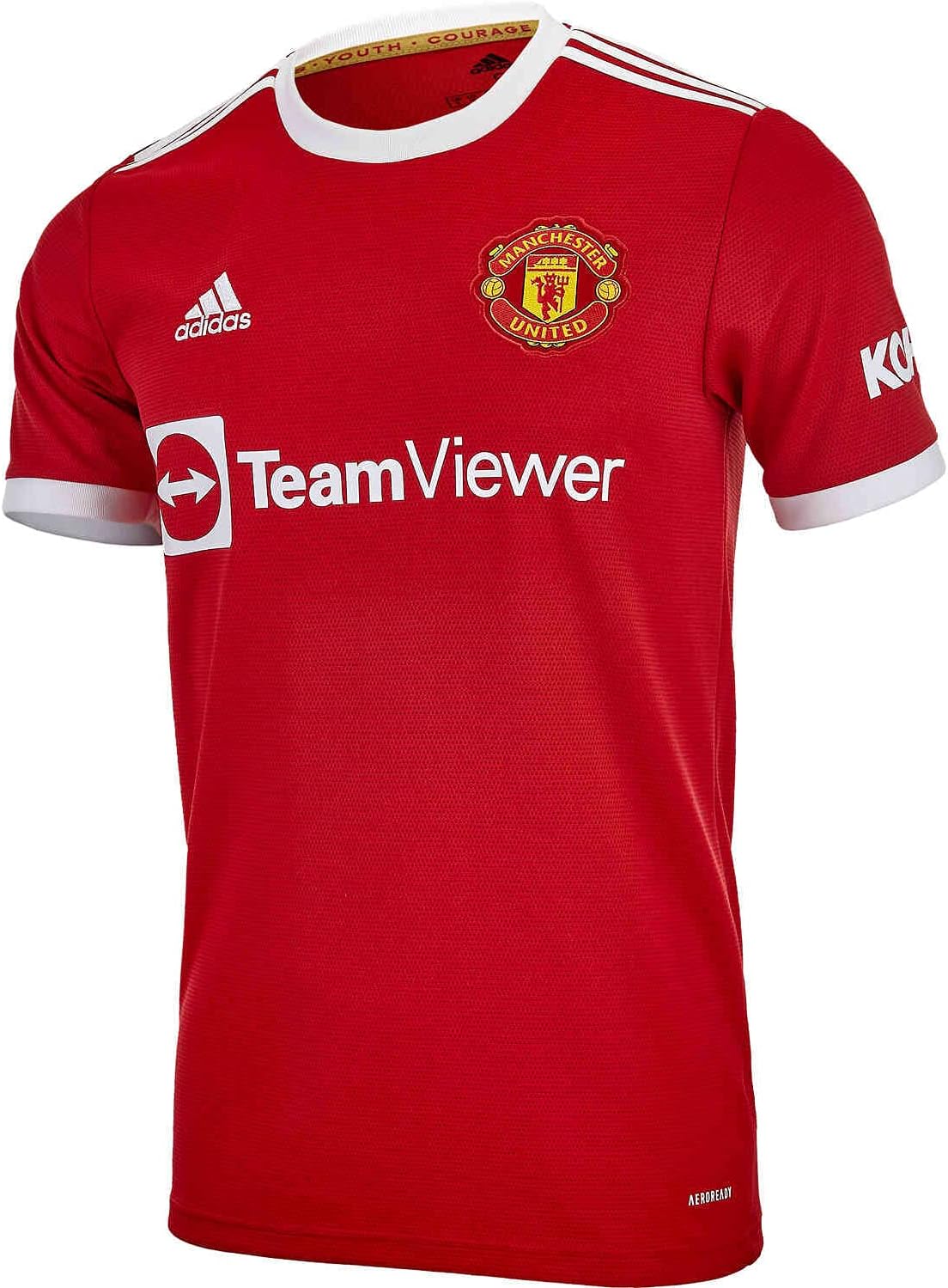 adidas Men's 2021-22 Manchester United Home Jersey