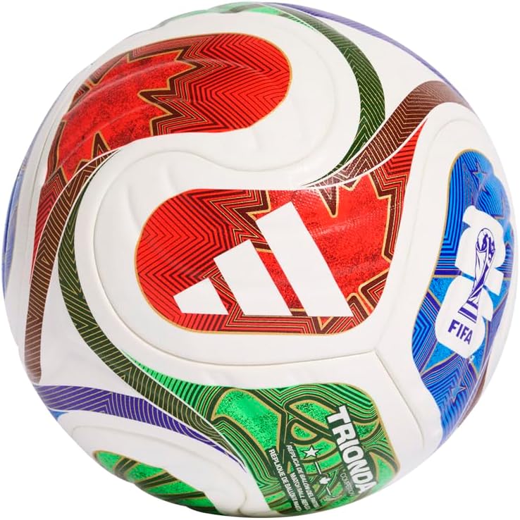 adidas World Cup 2026 Competition Ball - Inspired by la Ola Wave Design, Seamless Surface for Precision and Stability, FIFA Quality Pro