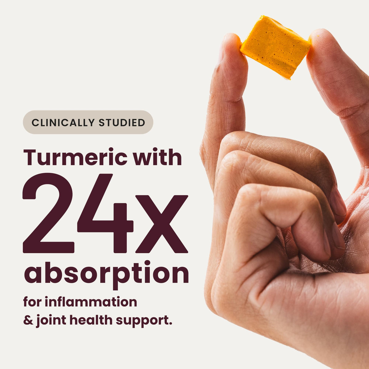HumanN Turmeric Chews, Curcumin Complex, Orange Citrus Flavor, 30 Ct