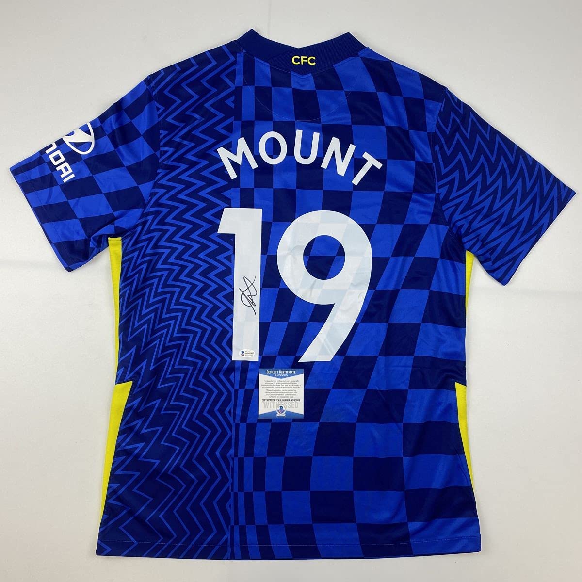 Autographed Signed Mason Mount Chelsea FC Jersey | Beckett