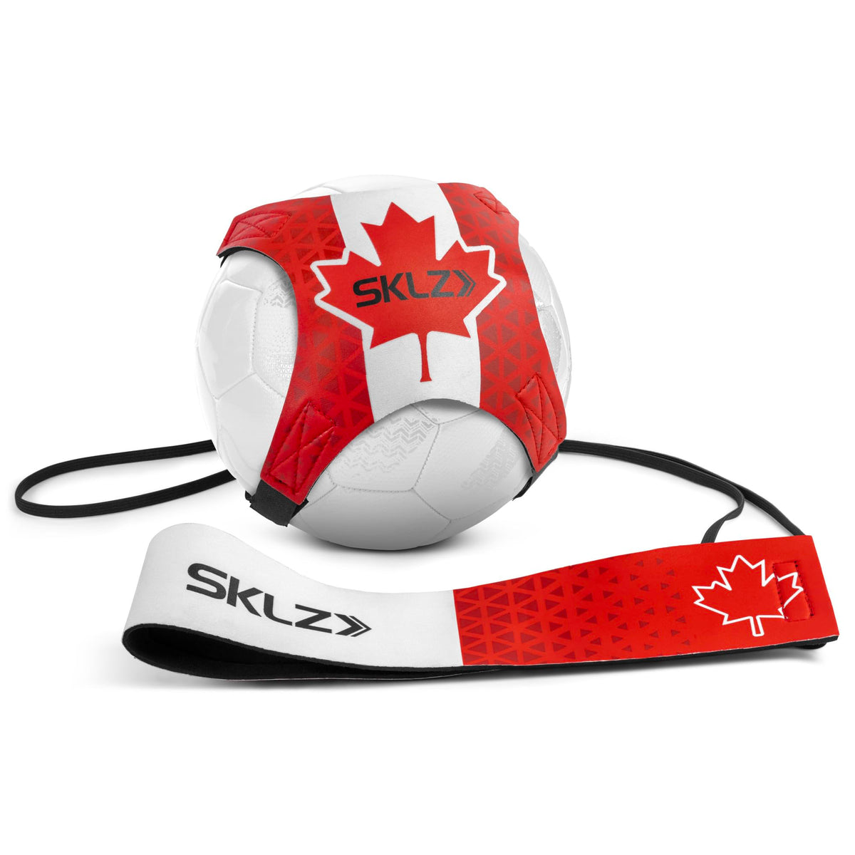SKLZ Star-Kick Solo Soccer Trainer | Hands-Free Kicking and Passing Practice | Adjustable Cord and Waistband | Multiple Ball Sizes | Youth Players |Perfect for Enhancing Ball Control Skills