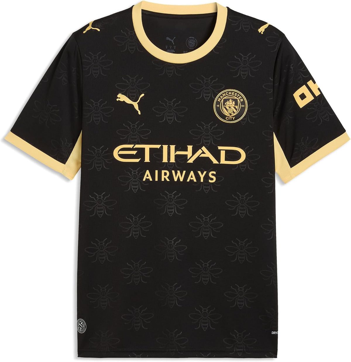 PUMA Men's Manchester City 2026/27 CHERKI #10 Away Jersey - Black