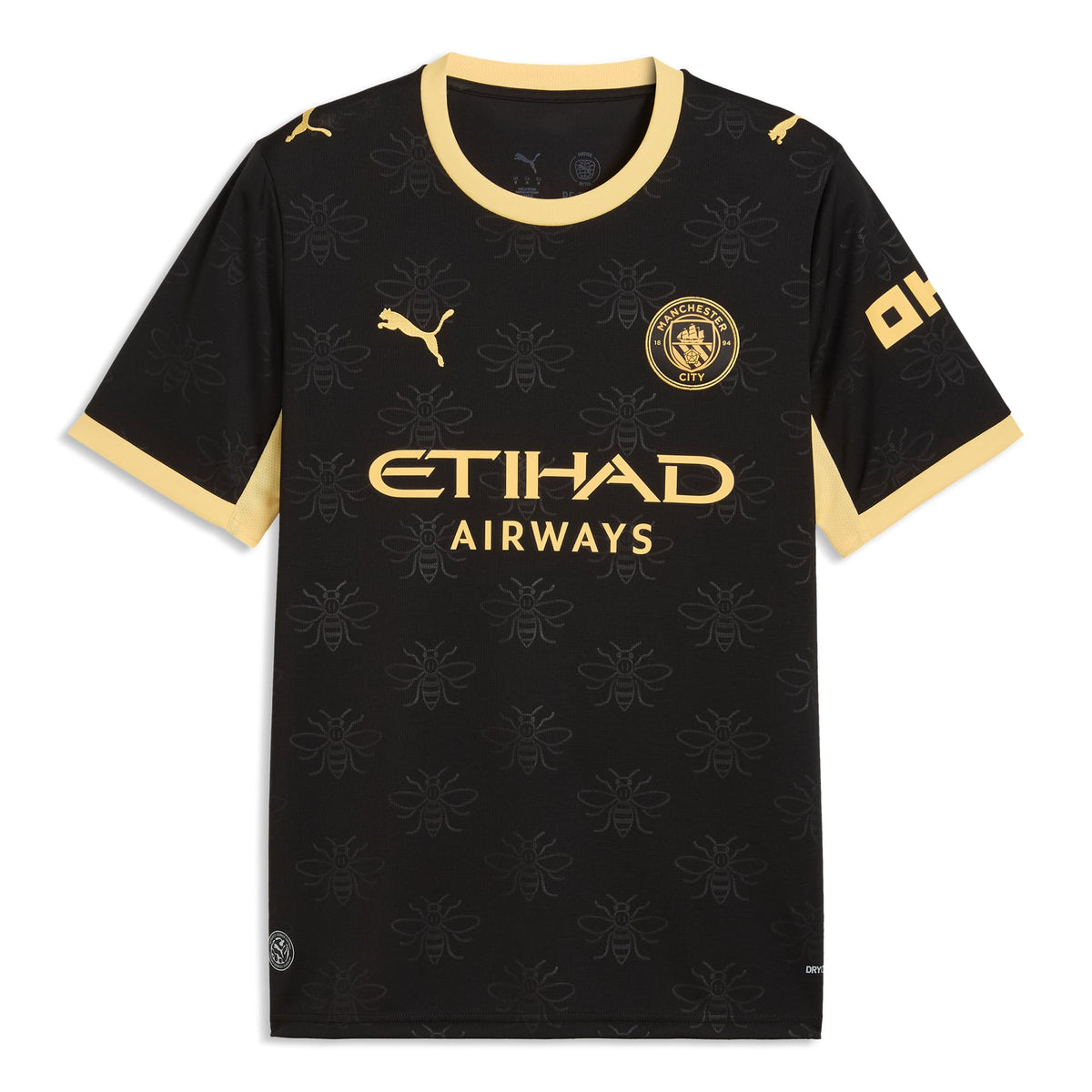 PUMA Men's Manchester City 2026/27 CHERKI #10 Away Jersey - Black