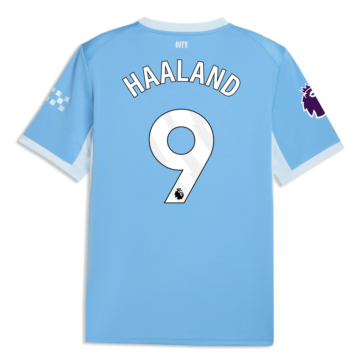 PUMA Men's Manchester City 2026/27 HAALAND #9 Home Jersey - Blue
