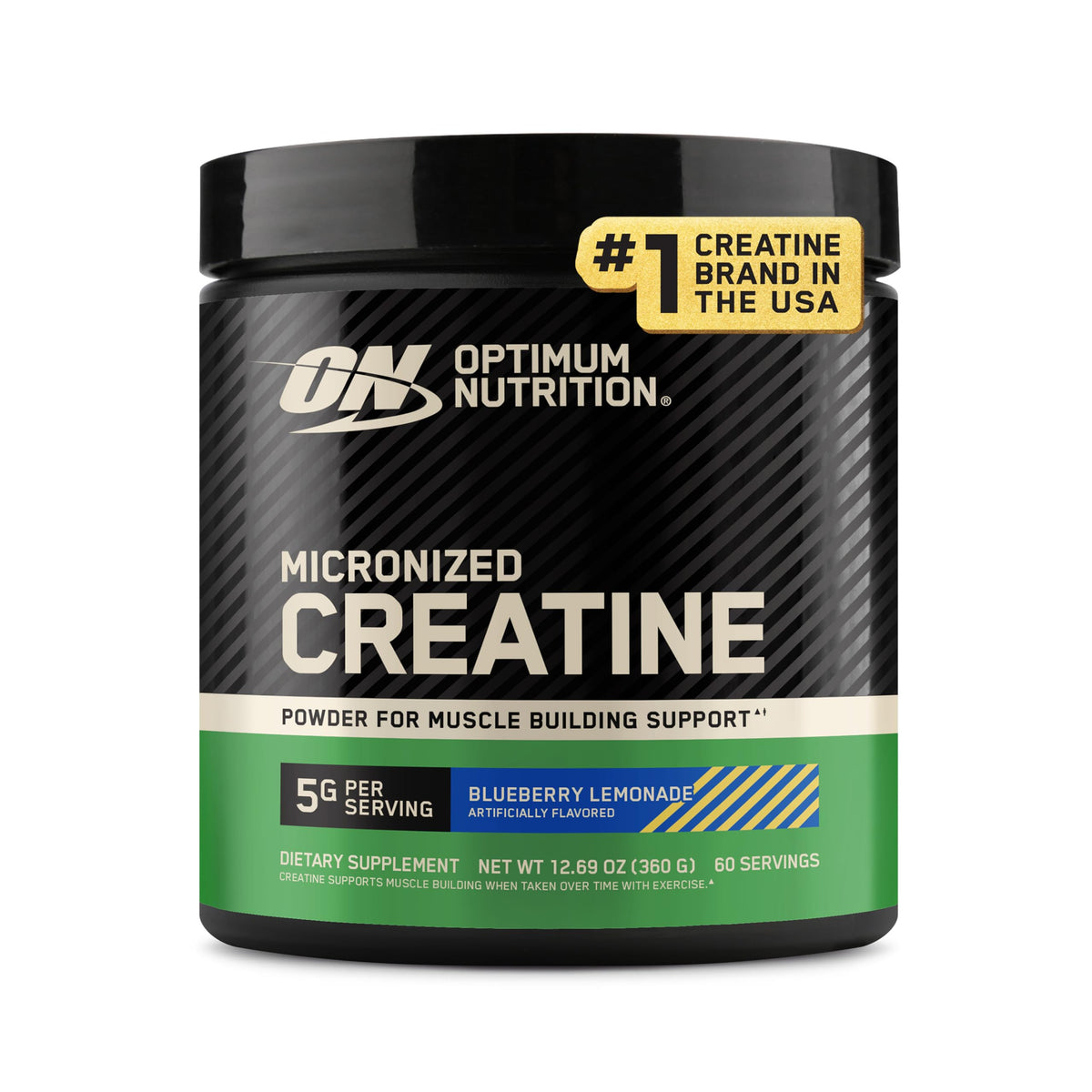 Optimum Nutrition Creatine Monohydrate Powder, Unflavored, 1.32 LB