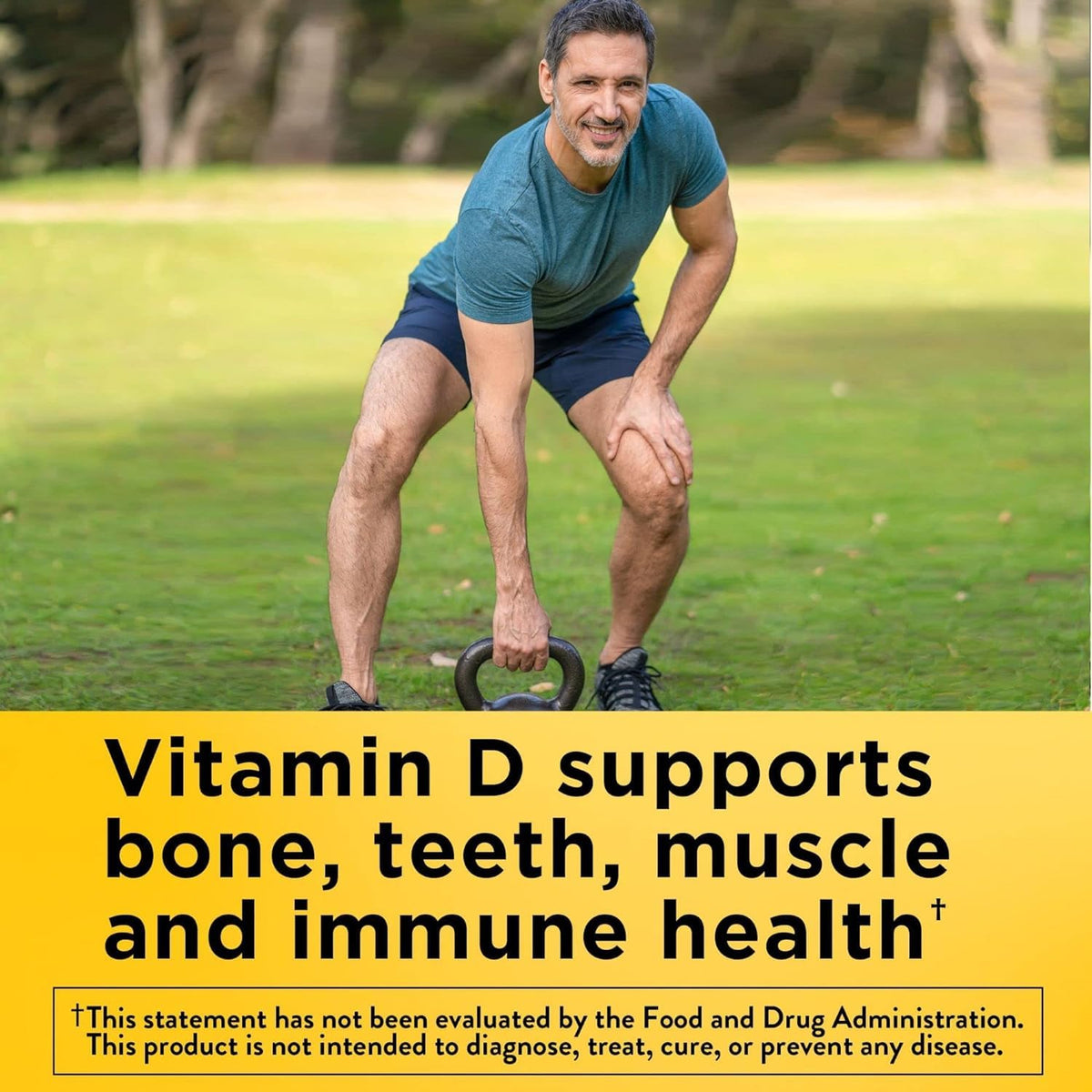 Nature Made Vitamin D3 K2 Supplement, 30 Softgels