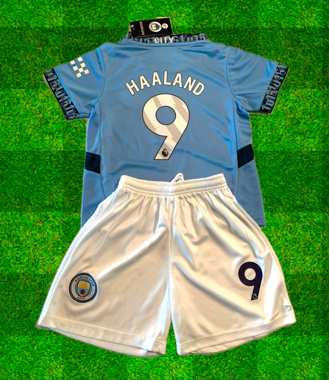 Erling Haaland Kids Soccer Jersey - Manchester City