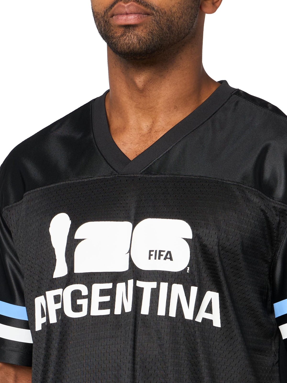 Outerstuff FIFA World Cup 2026 Mens Short Sleeve V-Neck Football Jersey