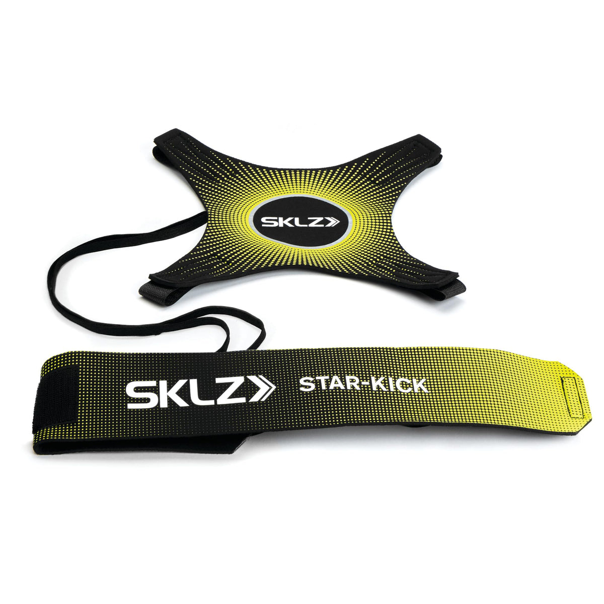 SKLZ Star-Kick Solo Soccer Trainer | Hands-Free Kicking and Passing Practice | Adjustable Cord and Waistband | Multiple Ball Sizes | Youth Players |Perfect for Enhancing Ball Control Skills
