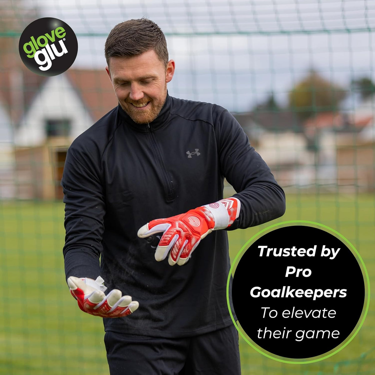 Gloveglu MEGAgrip Goalkeeper Glove Grip Spray | Advanced Goalkeeper Glove Palm Grip Reviver | Improved Catching & Better Ball Handling