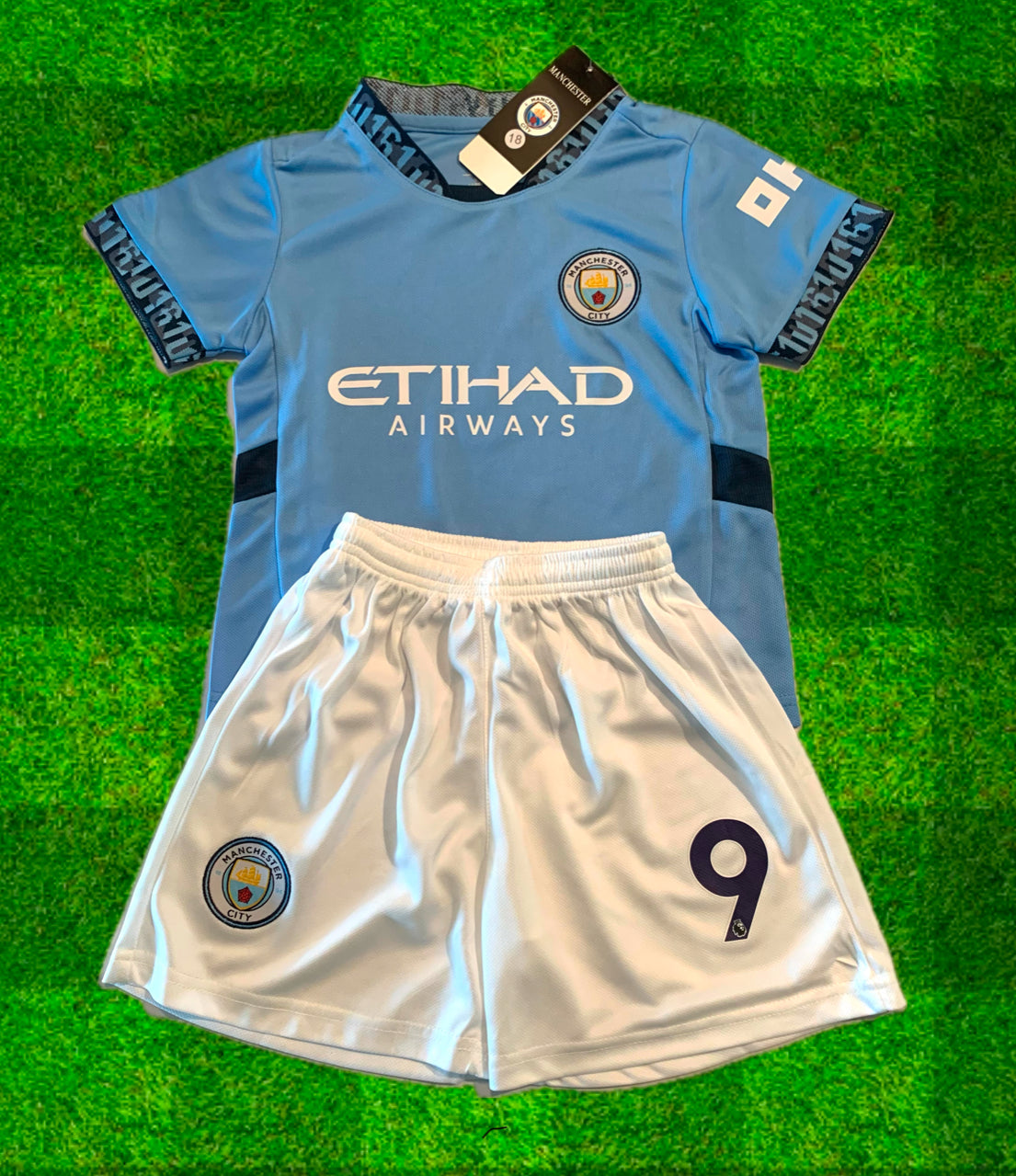 Erling Haaland Kids Soccer Jersey - Manchester City