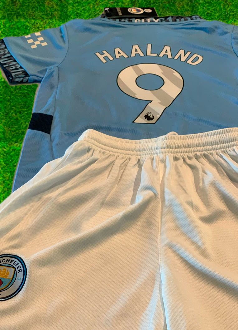 Erling Haaland Kids Soccer Jersey - Manchester City