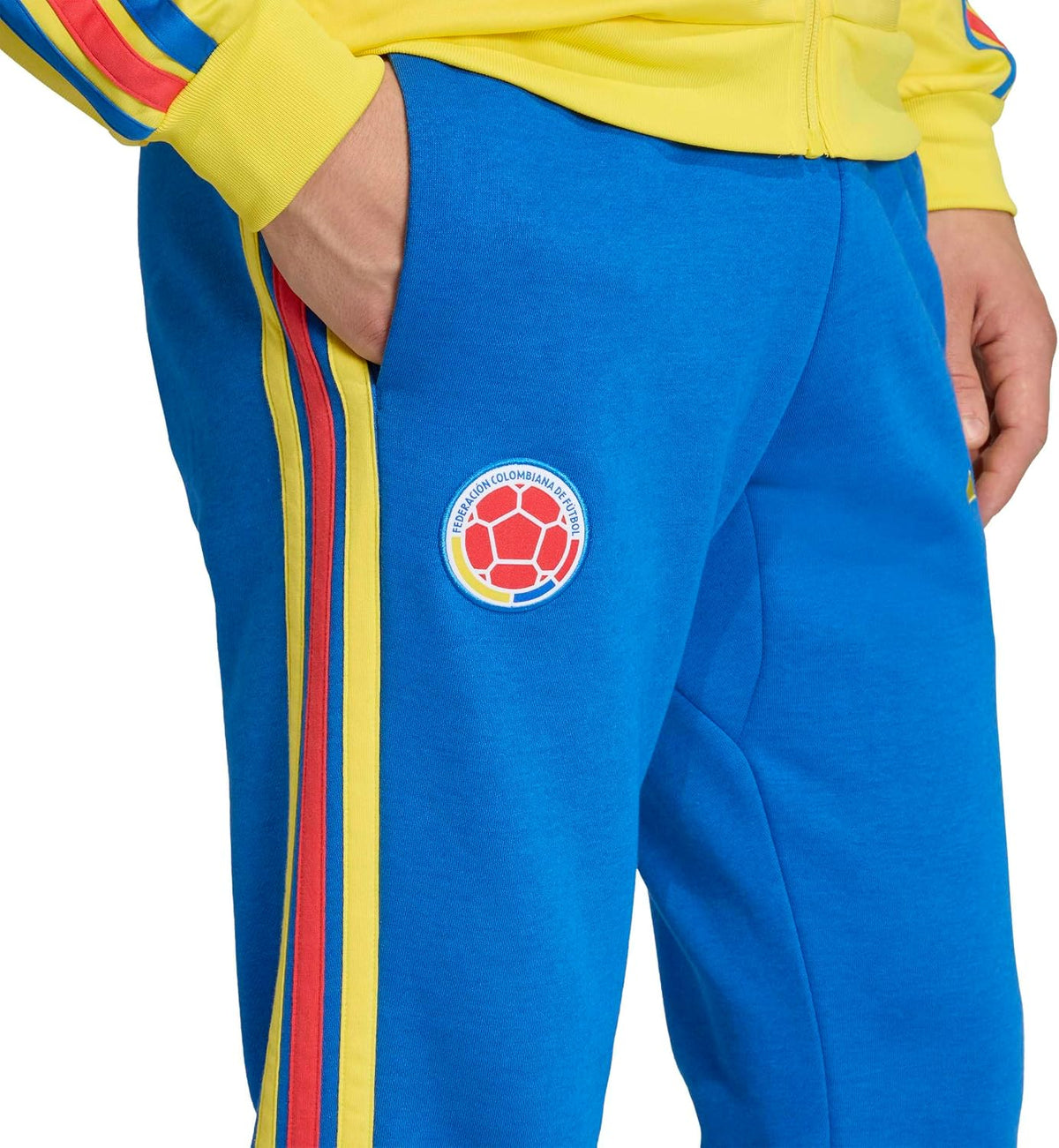 adidas Colombia DNA Fleece Pants (US, Alpha, X-Large, Regular, Regular)