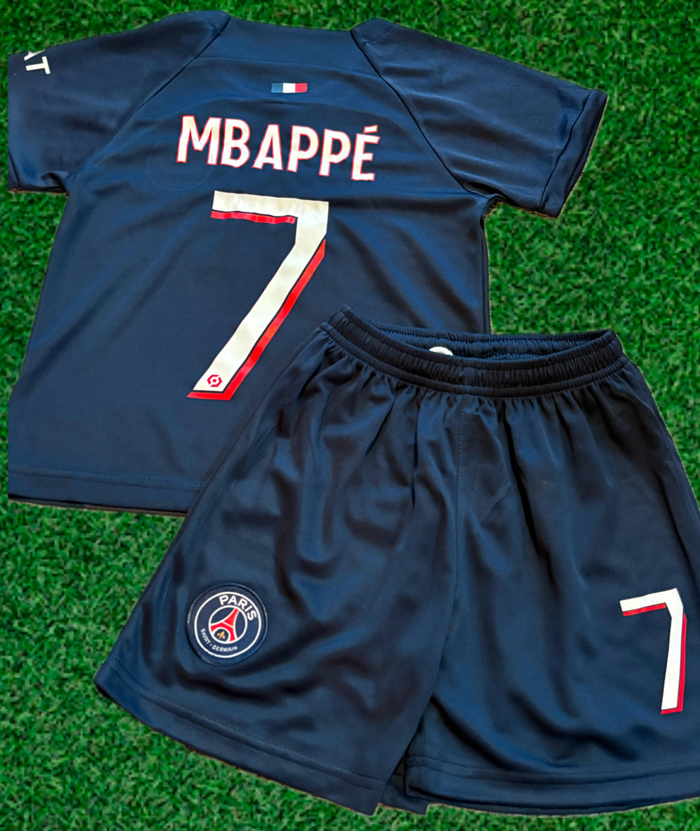 Kylian Mbappe PSG Youth Soccer Jersey - Kids Kit