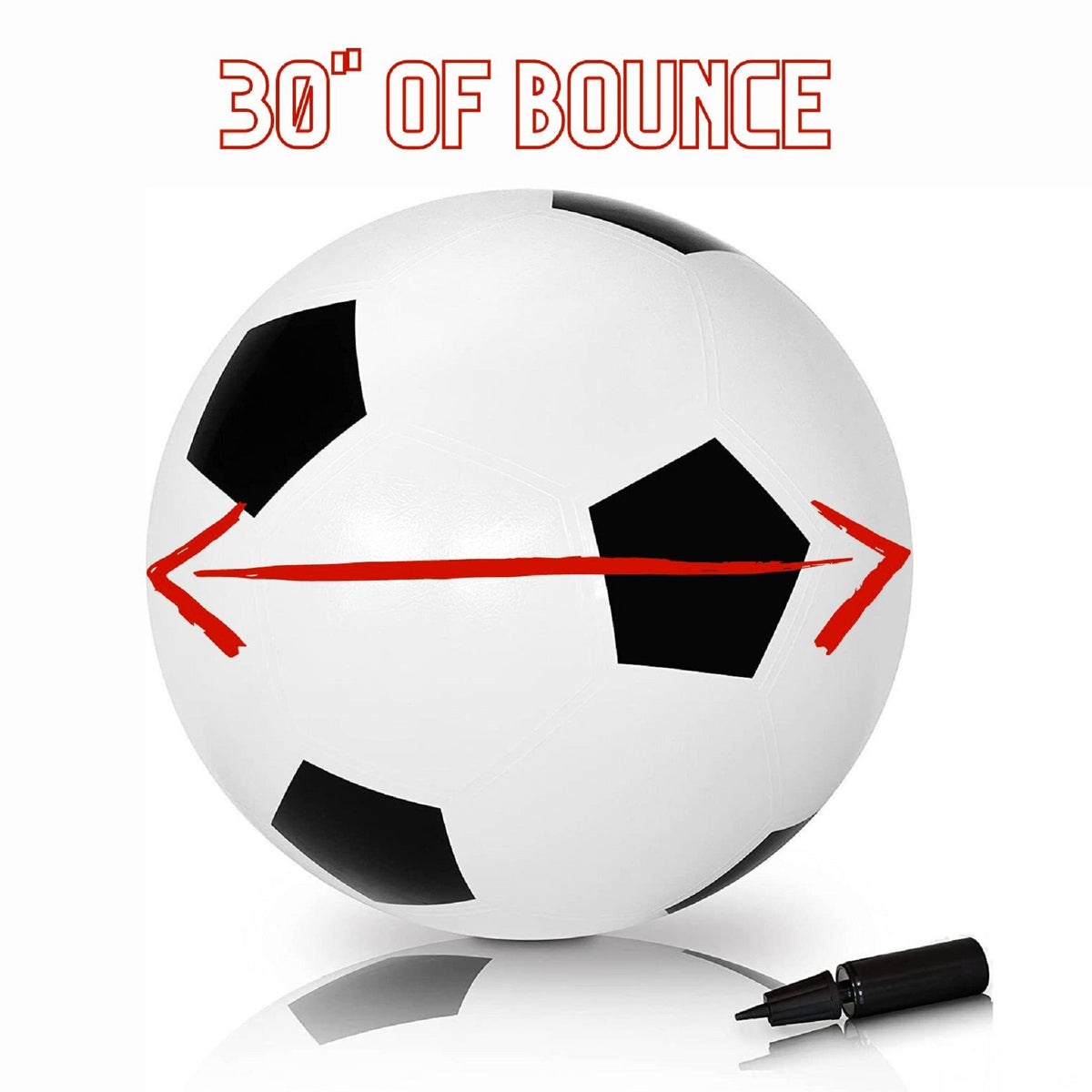 XL Ultimate Bounce Soccer Ball - High Bounce Play Ball