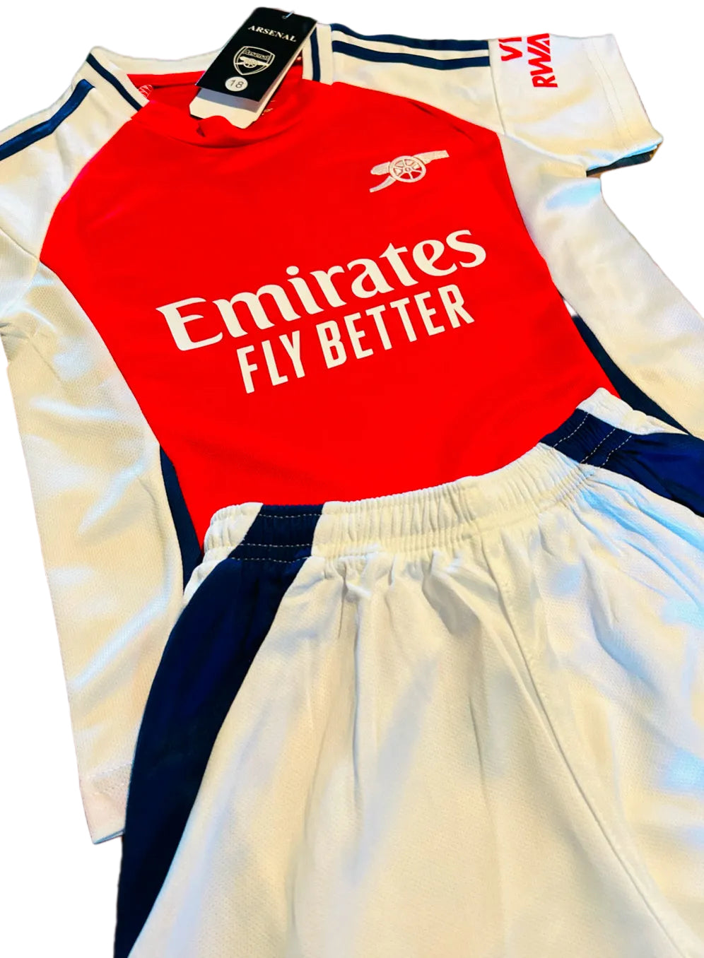 Bukayo Saka Arsenal Kids Soccer Jersey Kit