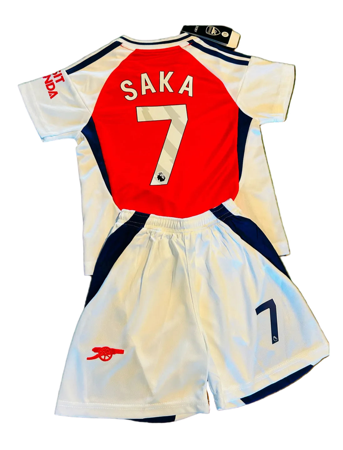 Bukayo Saka Arsenal Kids Soccer Jersey Kit