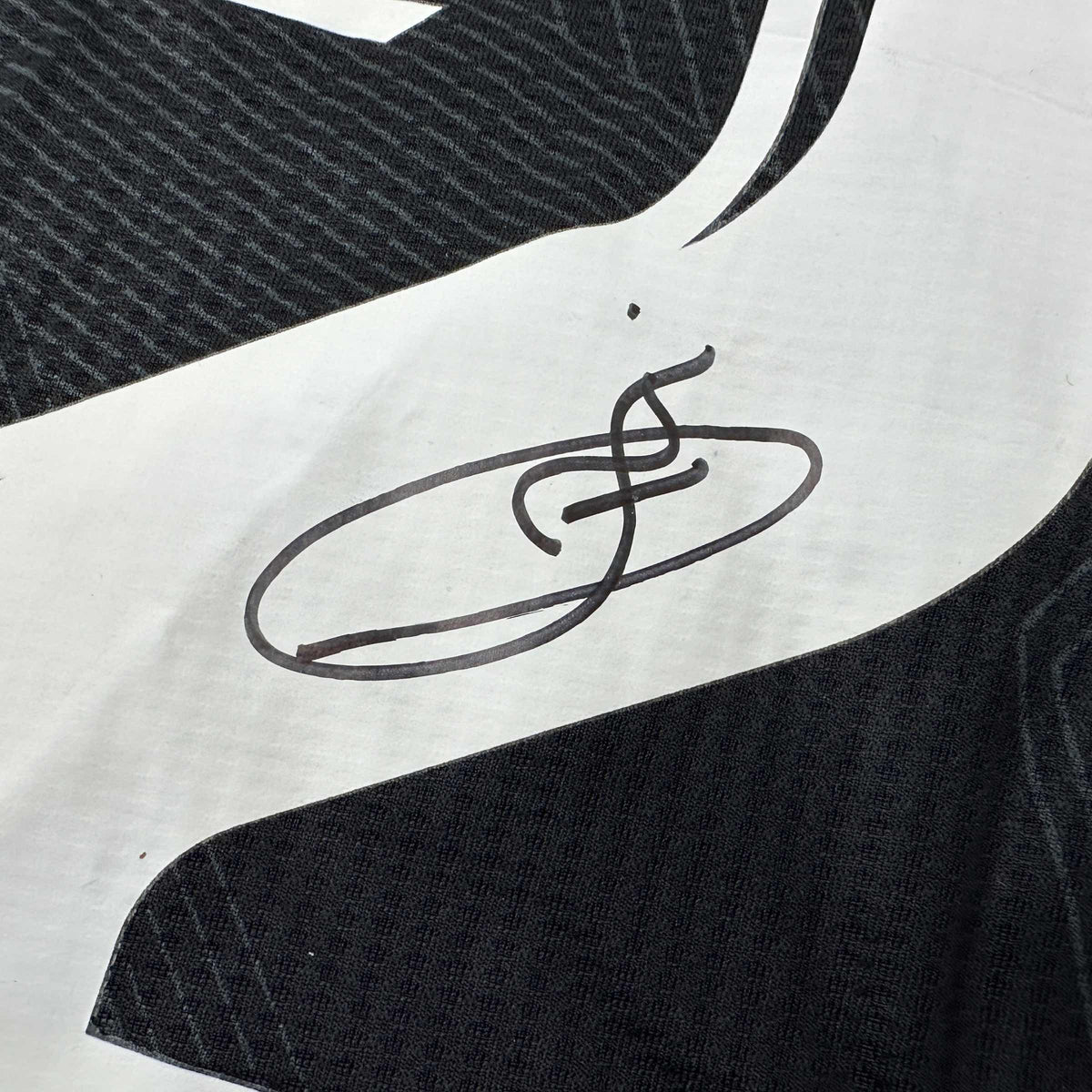 Signed Vinicius Jr Black Jersey | Real Madrid BAS COA