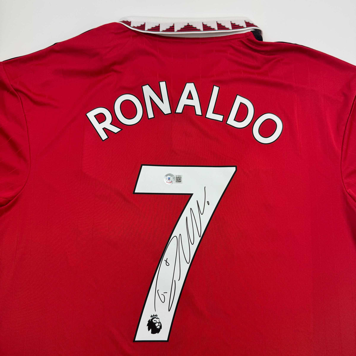 Autographed Cristiano Ronaldo Man Utd 2022-23 Jersey