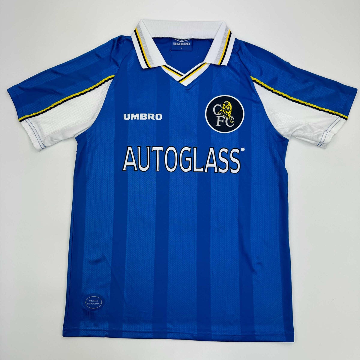 Signed Gianfranco Zola Chelsea Jersey - BAS COA