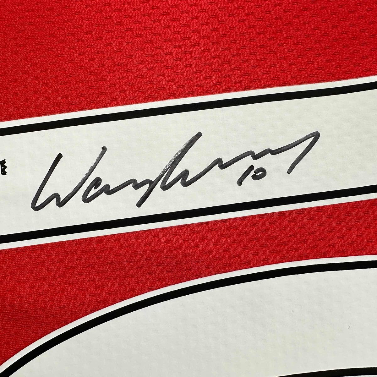 Signed Wayne Rooney Red Manchester United Jersey - BAS COA