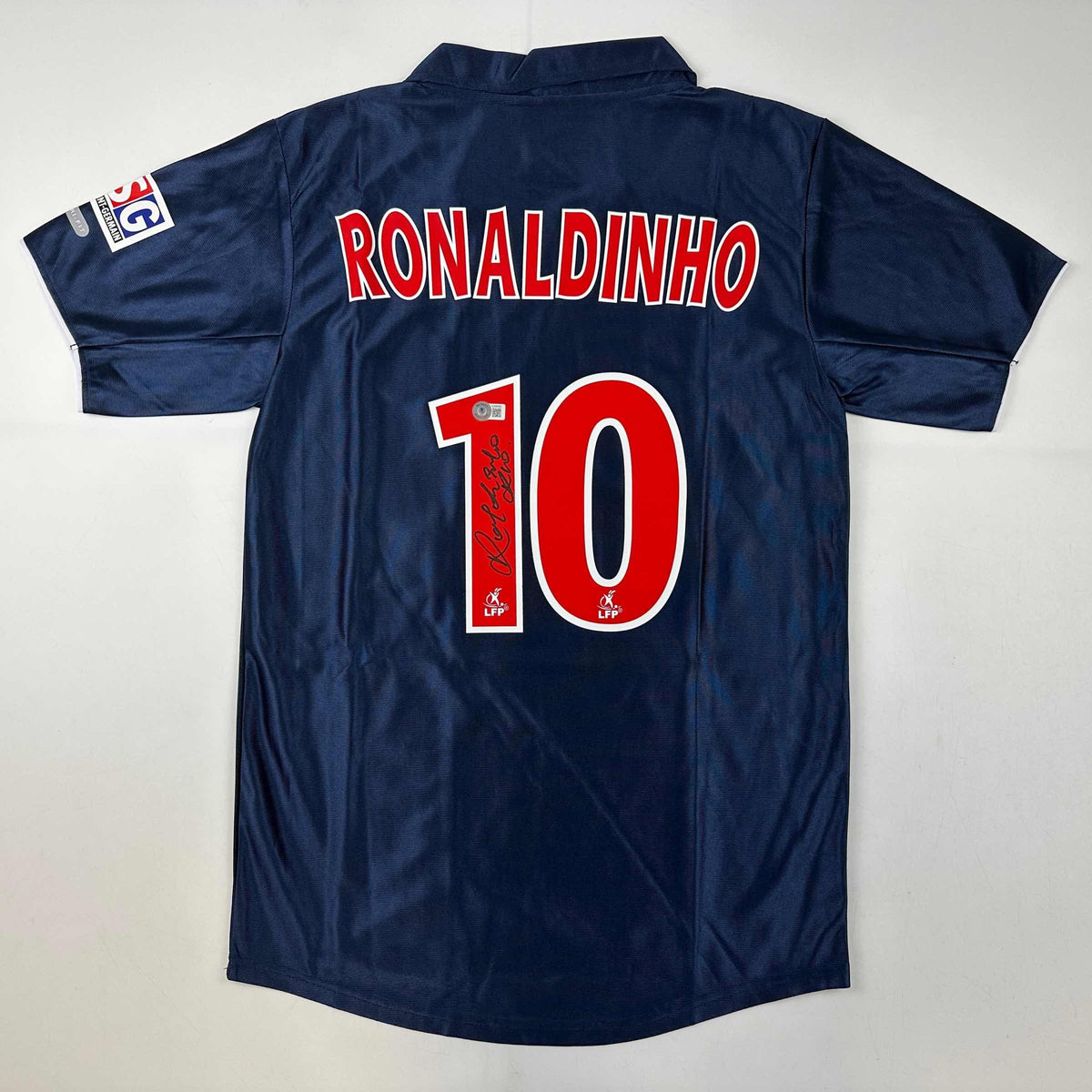 Autographed Ronaldinho Paris Saint-Germain Jersey - Beckett