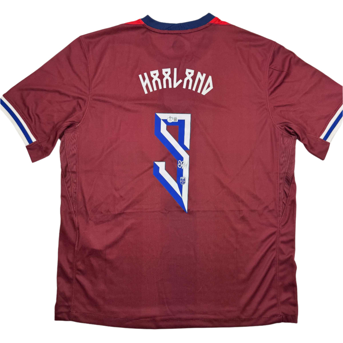 Signed Erling Haaland Norway Jersey - BAS COA