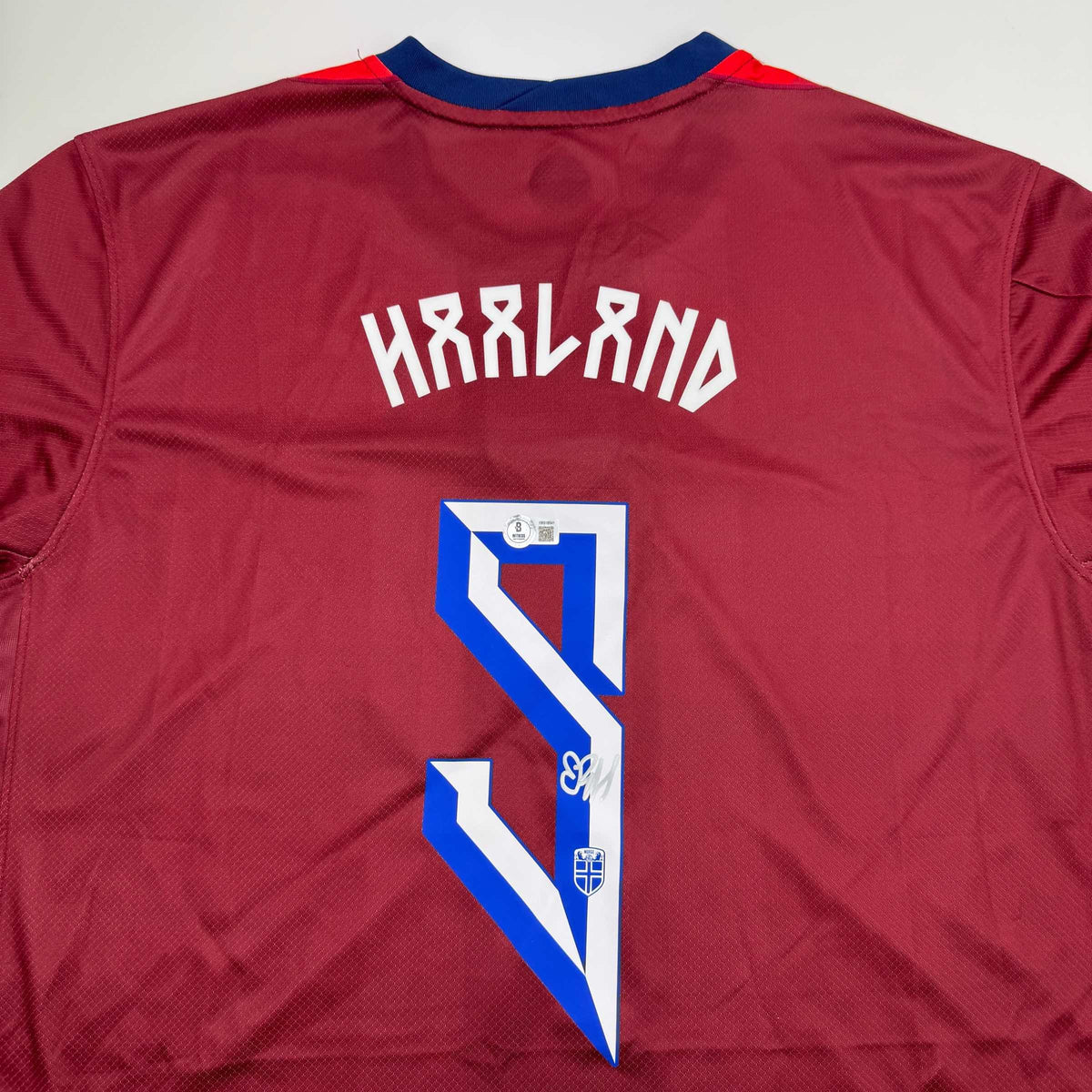 Signed Erling Haaland Norway Jersey - BAS COA