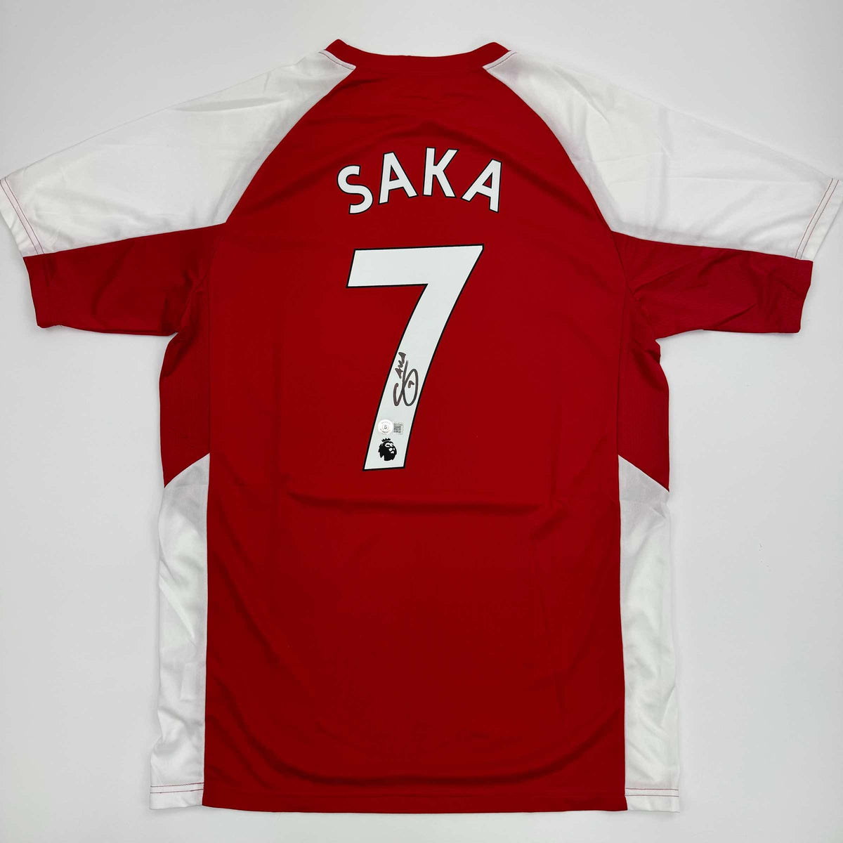Autographed Bukayo Saka Arsenal Jersey - BAS