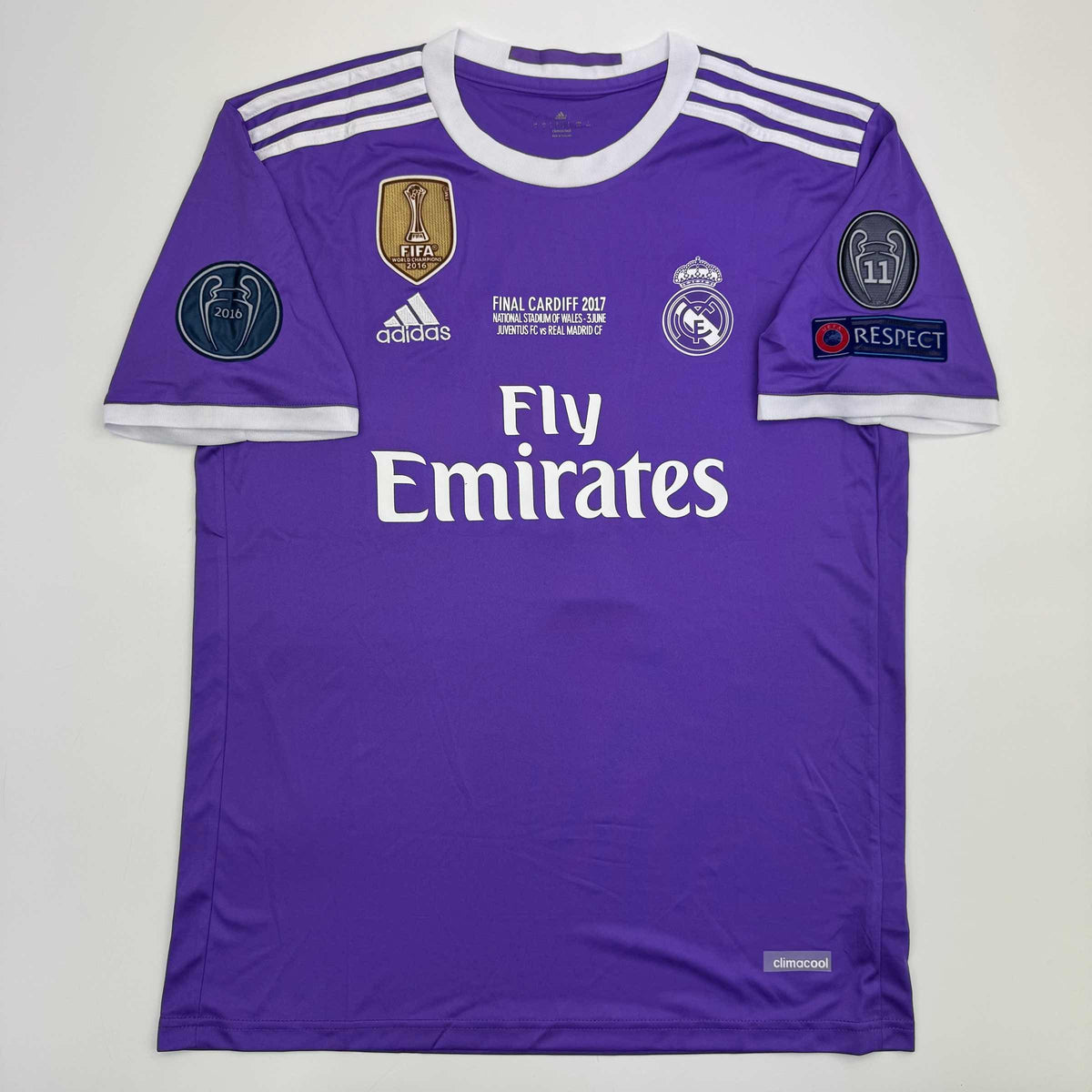 Autographed Cristiano Ronaldo Real Madrid Purple Jersey