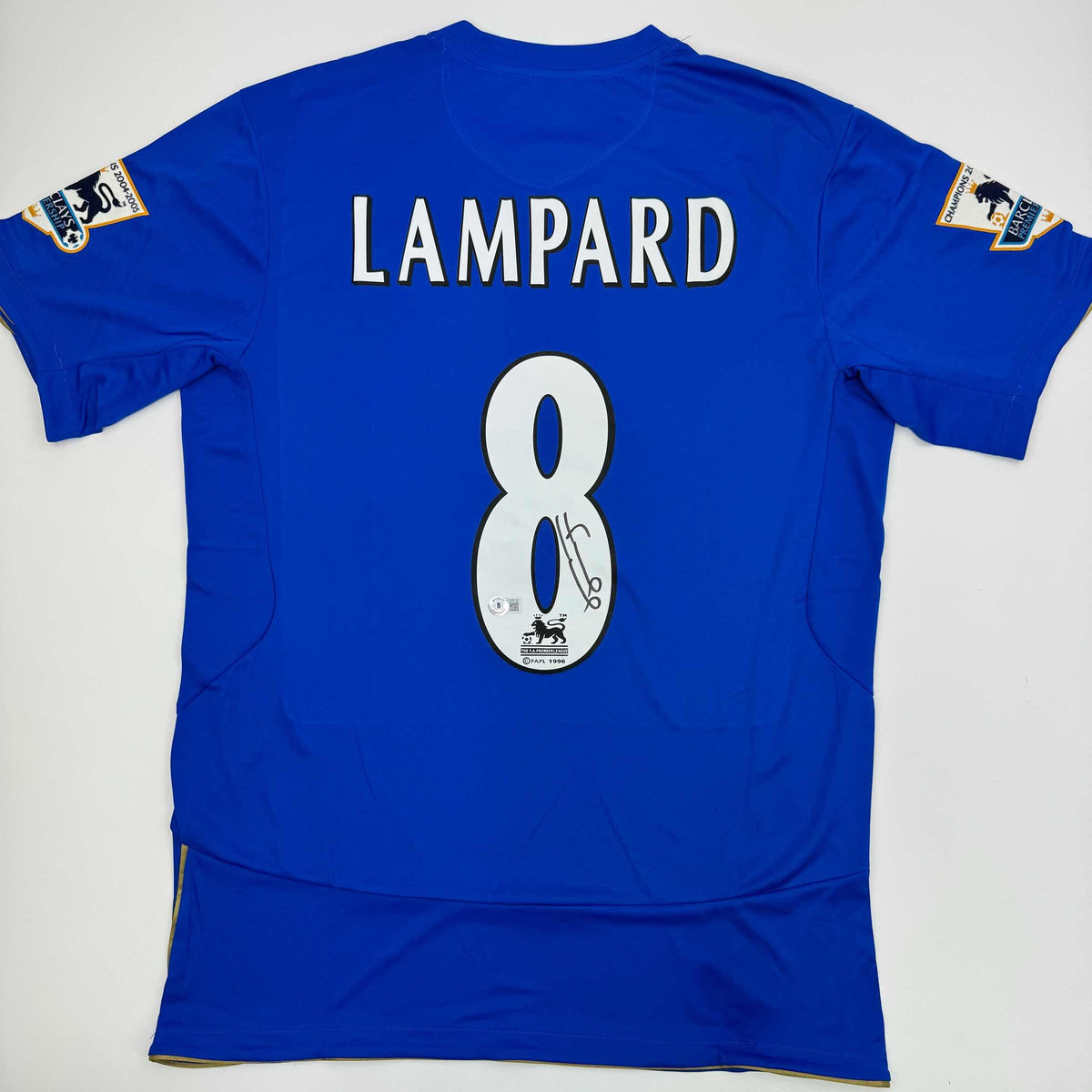 Signed Frank Lampard Chelsea Jersey - BAS COA