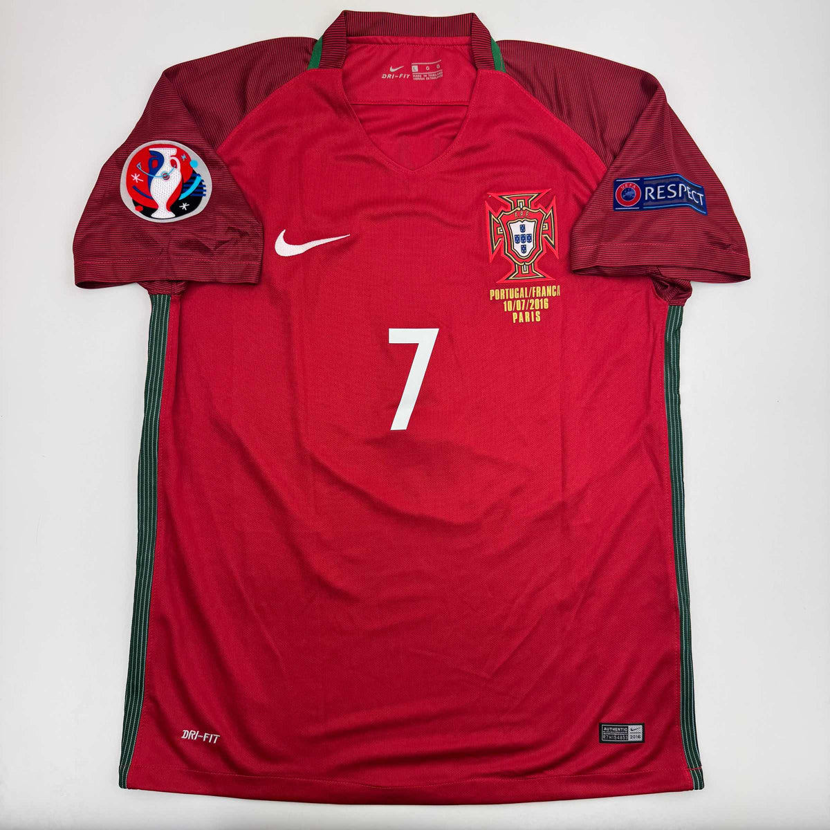 Autographed Cristiano Ronaldo Portugal Red World Cup Jersey