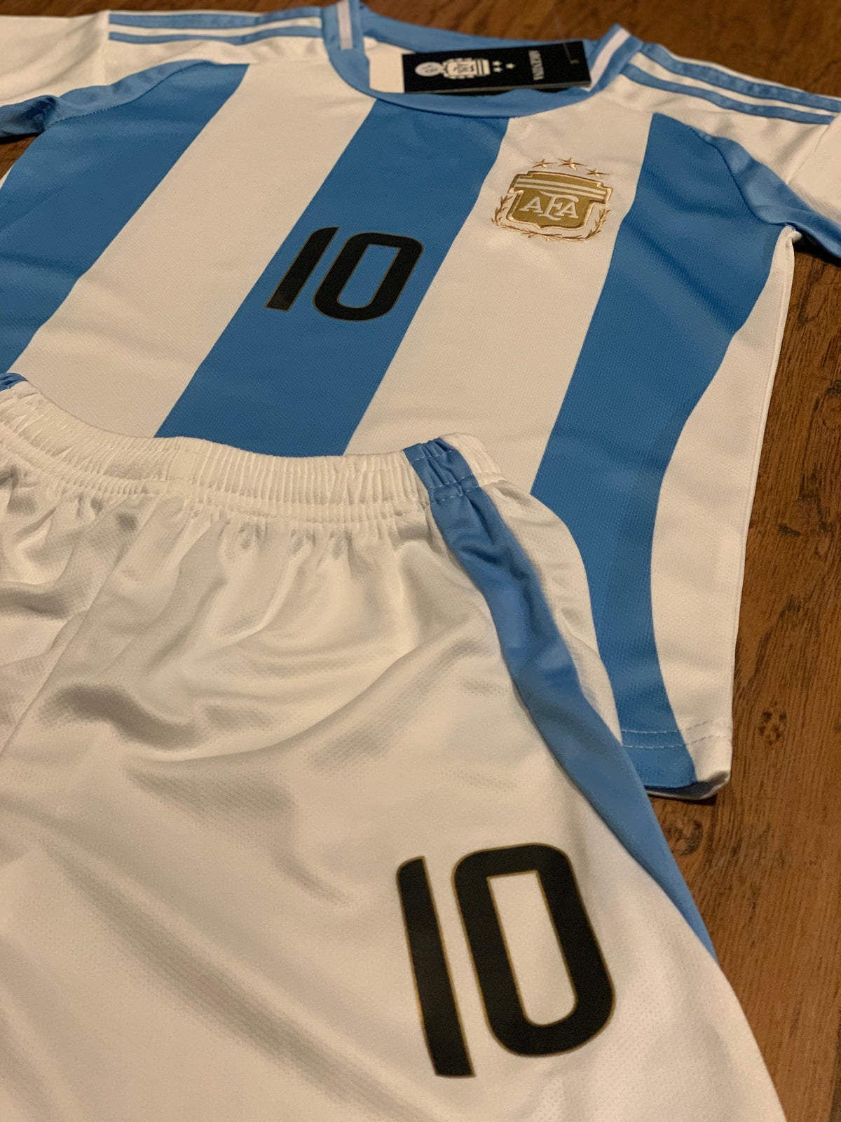 Lionel Messi Kids Argentina Jersey - Youth & Toddler Set