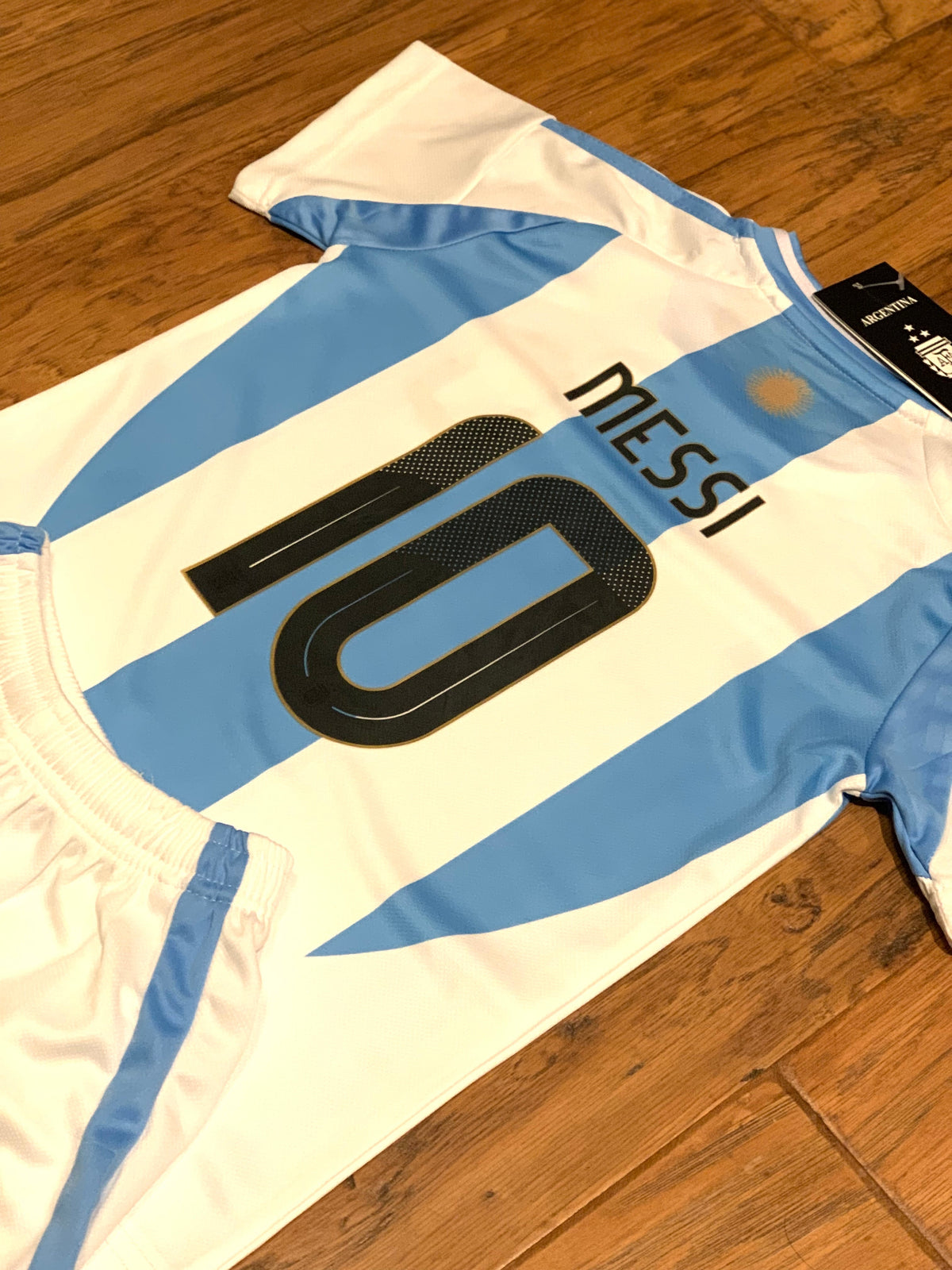 Lionel Messi Kids Argentina Jersey - Youth & Toddler Set