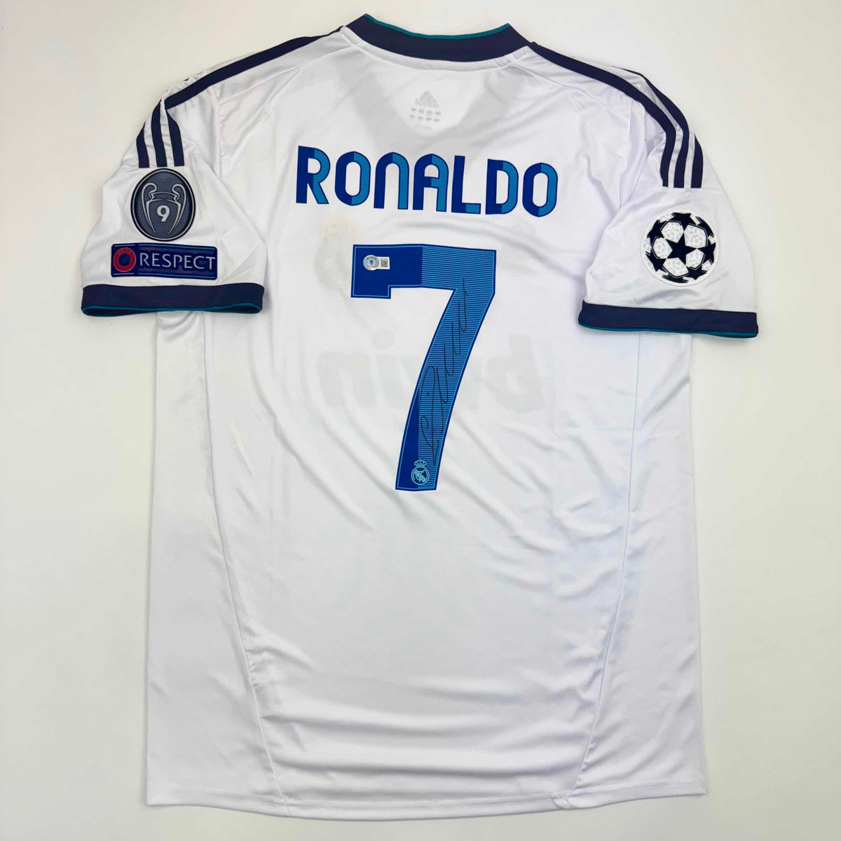 Autographed Cristiano Ronaldo Real Madrid Jersey - BAS COA